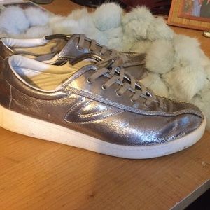 Tretorn metallic shoes
